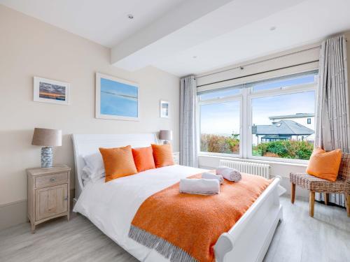 Postel nebo postele na pokoji v ubytování The Point