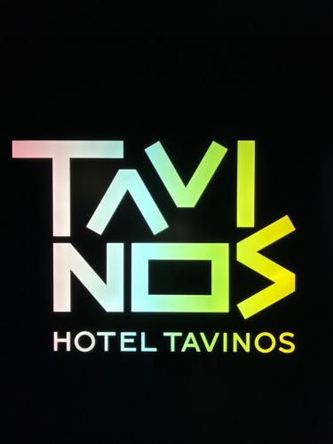 a logo for a hotel at HOTEL TAVINOS Kyoto in Kyoto