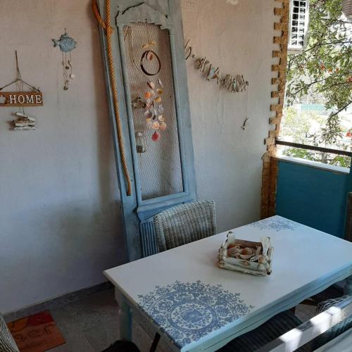 Ένα ή περισσότερα κρεβάτια σε δωμάτιο στο Boho beach house