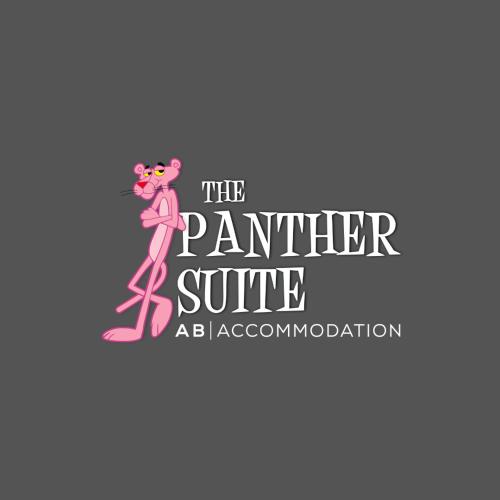 a logo for the panther suite at lagocomopolis at SUPERIOR AIRPORT SUITE, FREE Parking, Stylish, BALCONY, Two Bathrooms, Close To Airport, Station & Centre in Luton