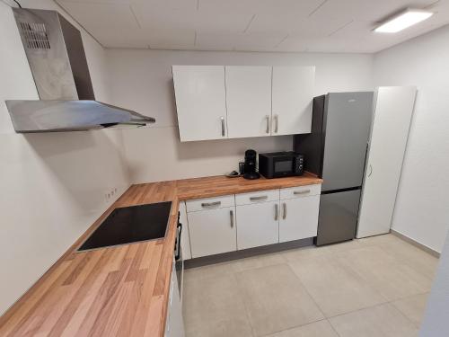 Dapur atau dapur kecil di Schöne helle Wohnung in Malsch