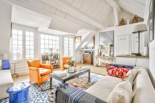 Élégant T1 à 13 min du Musée du Louvre