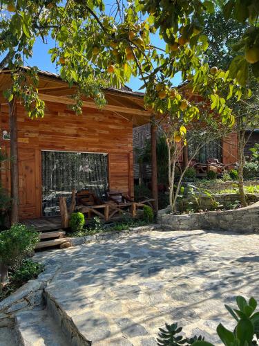 Κήπος έξω από το Bac Ha Charm Stay