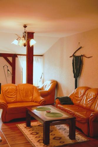 Χώρος καθιστικού στο Apartament ZAMURNA 4