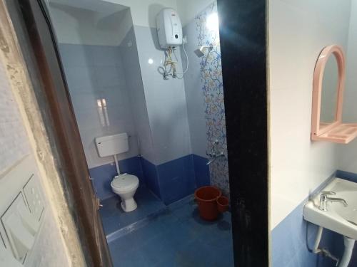 Koupelna v ubytování Snehban Agro Farm Resort