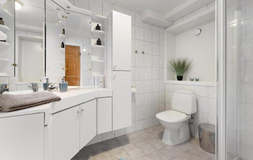 Ett badrum på Nice Apartment In Haltdalen With Kitchen
