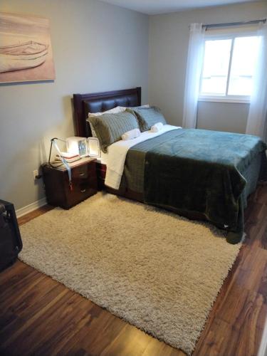 Un pat sau paturi într-o cameră la JORDAN'S NEST