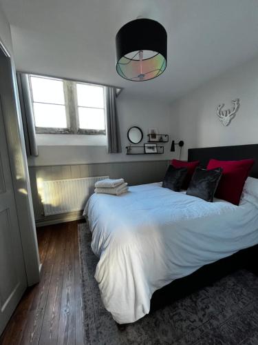 Cama o camas de una habitación en The Old School House Retreat