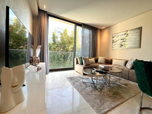 Queen Suite- Garden View in Ain Diab- By AppartAli