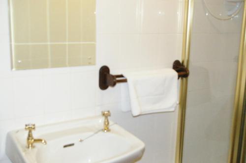 Bilik mandi di Plas Coch Hotel Ltd