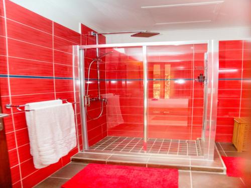 Koupelna v ubytování Charming apartment with mountain view, Au Cap, 70 m²