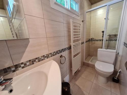 Ванна кімната в Gîte Saint-Firmin-des-Bois, 3 pièces, 4 personnes - FR-1-590-280
