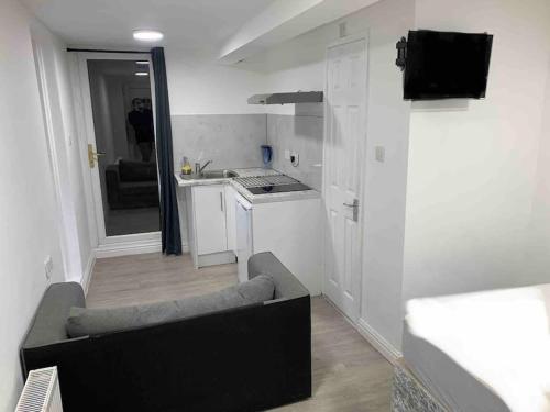 Kuchyň nebo kuchyňský kout v ubytování Cosy Studio Flat-Just Renovated-Free Street Parking & Independent Entrance
