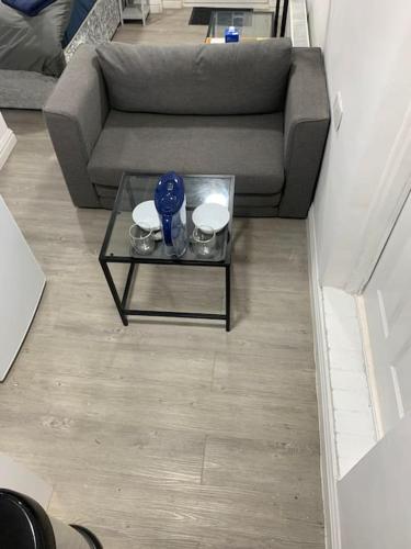 Posezení v ubytování Cosy Studio Flat-Just Renovated-Free Street Parking & Independent Entrance