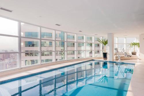 Bazén v ubytování BHomy Cadoro nebo v jeho okolí