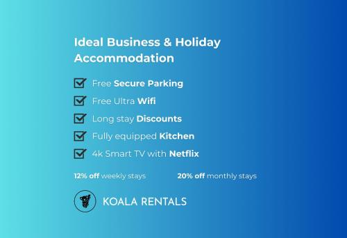 a screenshot of the official business and holiday approximation at Luxury 2 Bedroom City Centre Apartment - Secure Parking - Amazing location! in Canterbury