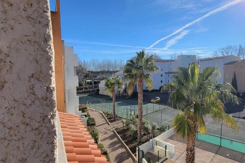 Nauticap, Joli T2 rénové, piscine, parking, 200m plage