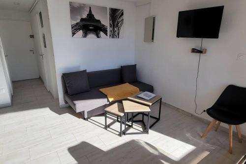 Nauticap, Joli T2 rénové, piscine, parking, 200m plage