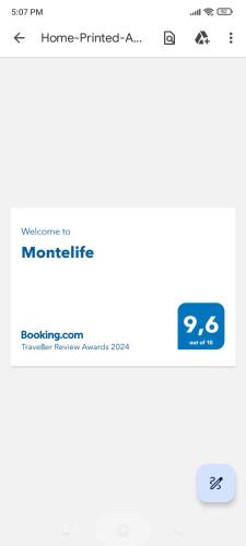 a screenshot of the home printed amazon app at Montelife in Montevideo
