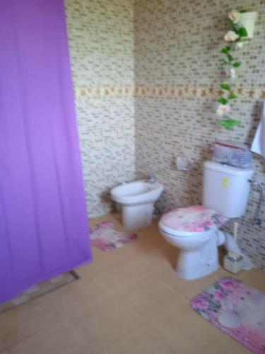 a bathroom with a toilet and a bidet at Marrakech Luxury Villa Farm in Marrakech