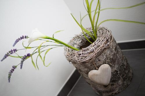 ヴェニングシュテットにあるOceanhouse Cordi App 9の植物花瓶