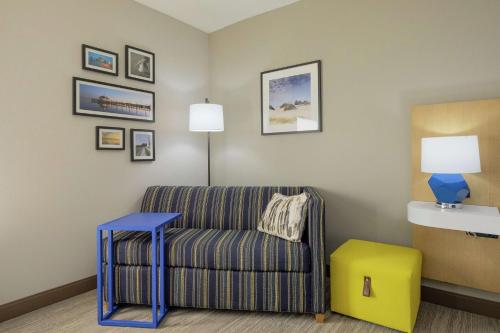 Ruang duduk di Hampton Inn Edenton