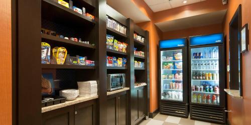 a grocery store stocked with drinks and food at Hampton Inn & Suites Seneca-Clemson Area in Seneca