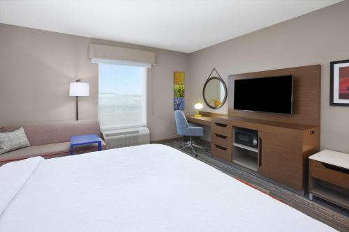 TV o dispositivi per l'intrattenimento presso Hampton Inn & Suites Grandville Grand Rapids South