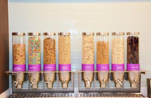 a display of different types of grains at Tru By Hilton Grand Junction Downtown in Grand Junction