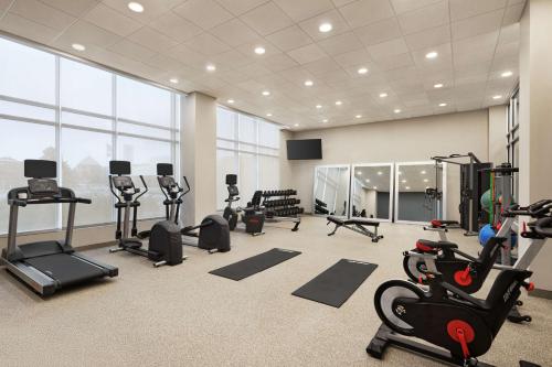 Γυμναστήριο ή/και όργανα γυμναστικής στο Hampton Inn Indianapolis Downtown IUPUI