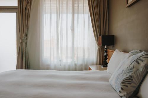 Katil atau katil-katil dalam bilik di Mountain Traveler Inn
