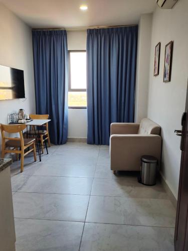 Χώρος καθιστικού στο Residence 110 (Hotel and Apartments)