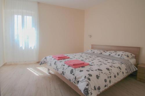 Giường trong phòng chung tại Villa Bonazza