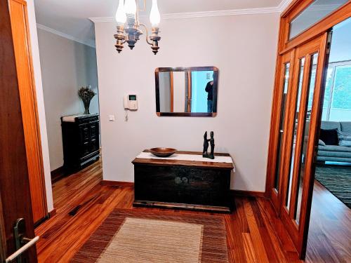 Ванная комната в Casa da Senra