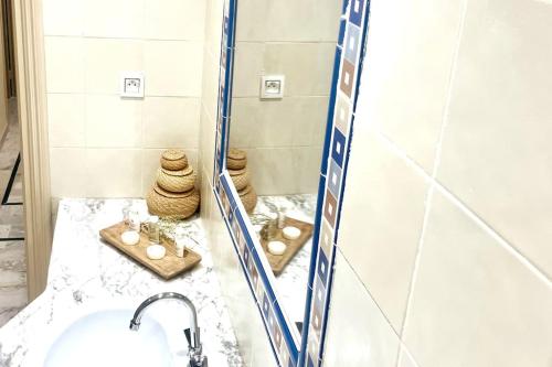 Phòng tắm tại Monastir Bord de Mer Palais Présidentiel