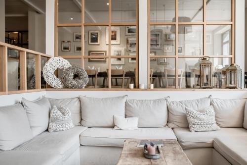 Et opholdsområde på The Cozy Hotel & Lofts Timmendorfer Strand