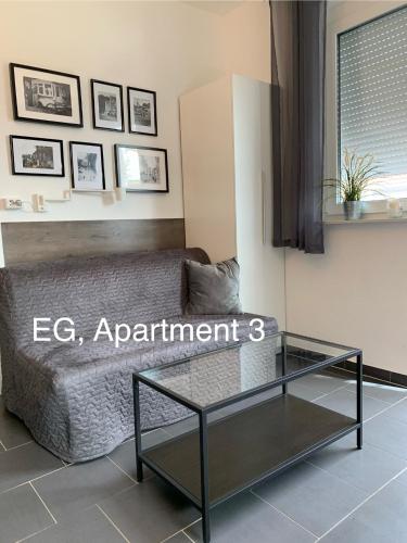 Χώρος καθιστικού στο Eschen´s Blick