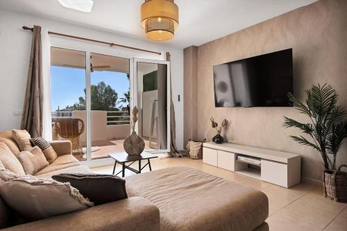 Apartamento tropical boho piscina y vistas al mar - VISTA GOLF 25