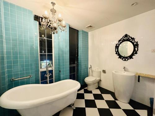 Ένα μπάνιο στο Havona Boutique Hotel - Mount Austin - Self Check-in