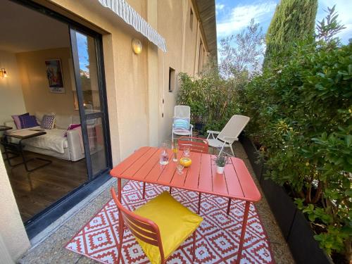 Ma place au sud Aix Terrasse Parking