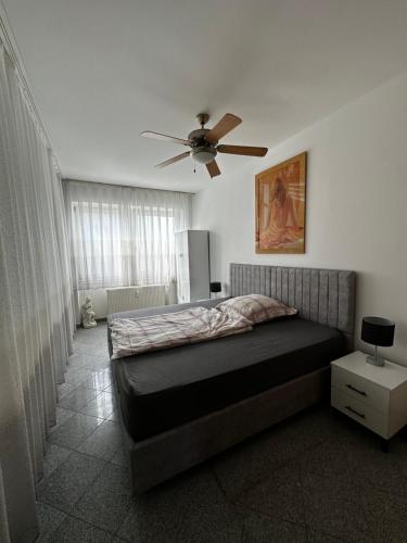 Postel nebo postele na pokoji v ubytování Heidelberg Apartments