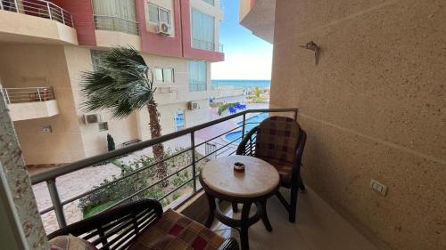 Casablanca beach resort, first line with private beach and swimming pools,