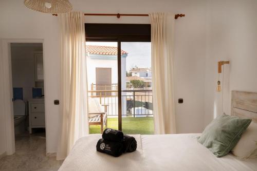 Postel nebo postele na pokoji v ubytování Villa Vhana