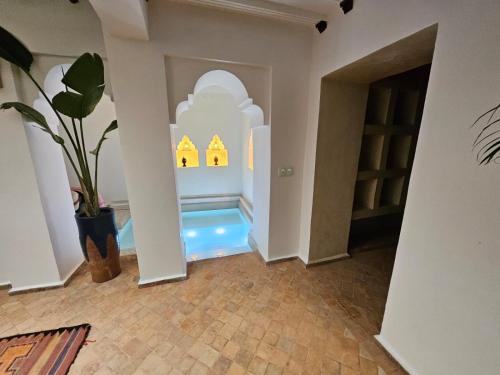 Bazén v ubytování Riad & SPA Privé - La Perle d'Orane - Marrakech nebo v jeho okolí