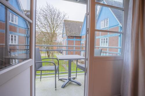 Balkoni atau teres di Haus Möwe