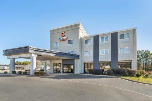 a rendering of a hotel front of a building at Comfort Suites Nacogdoches in Nacogdoches