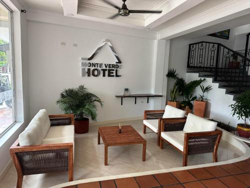 Monteverde Hotelにあるシーティングエリア