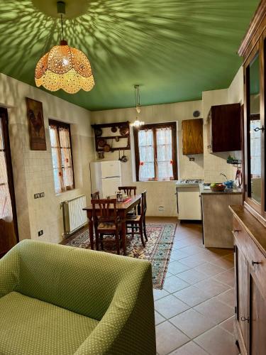 Η κουζίνα ή μικρή κουζίνα στο Agriturismo Dandelion