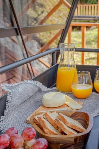 Jídlo v prázdninového domu nebo okolí