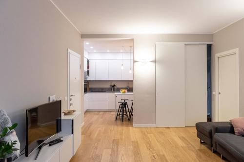 Kuchyň nebo kuchyňský kout v ubytování Milan nanna B&B, metro M3,IEO, Duomo COLAZIONE INCLUSA